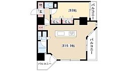 さくらHillsRiverSideWEST 1LDKの間取図画像