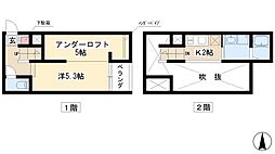 Brio 1Kの間取図画像
