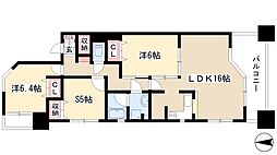 meLiV上前津 2SLDKの間取図画像