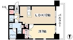 ファーストレジデンス栄 1LDKの間取図画像