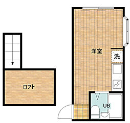 間取図画像 ワンルーム