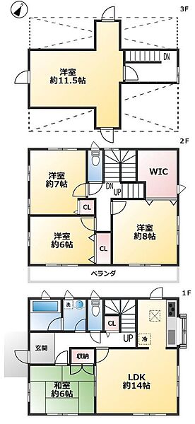間取り：323000398837