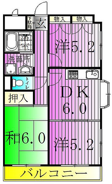 同じ建物の物件間取り写真 - ID:213095025690