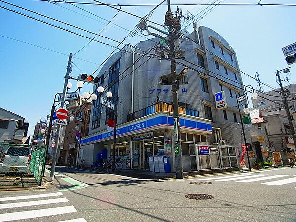 画像23:ローソン 千住寿町店（519m）