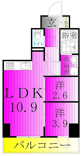 同じ建物の物件間取り写真 - ID:213103421003