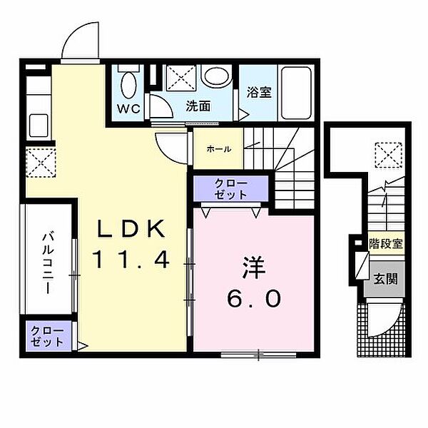 同じ建物の物件間取り写真 - ID:213103472831