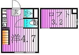 ハーモニーテラス東綾瀬 2階