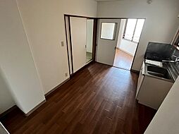 有賀サンハイツ 6階2DKのリビング/ダイニング