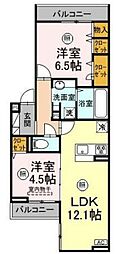 トレフル西新井 2階