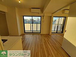 JR総武線 錦糸町駅 徒歩9分の賃貸マンション 5階2LDKのリビング/ダイニング