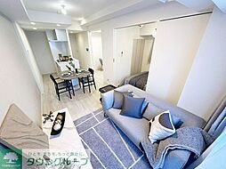 プラウドフラット日本橋馬喰町 303 3階2LDKのリビング/ダイニング