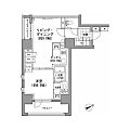 パークハビオ八丁堀8階25.8万円