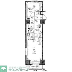 クレヴィスタ浅草 5階2Kの間取り