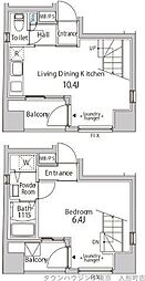 イル　ジラソーレ 6階1LDKの間取り