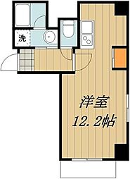 ONE三ノ輪 ワンルームの間取図画像
