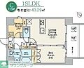 CRESTCOURT蔵前STATIONFRONT7階22.6万円