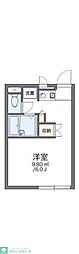 レオパレス杉山 1Kの間取図画像