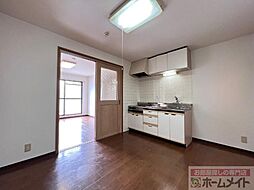 アレマーナ北加賀屋 2階1DKのリビング/ダイニング