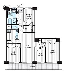 北越谷スカイハイツ1号棟