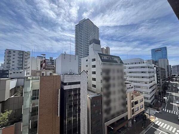 高層階9階　バルコニーからの眺望♪