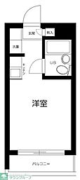 ビアメゾン三井パート21 ワンルームの間取図画像