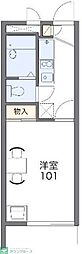 レオパレス光が丘 1Kの間取図画像