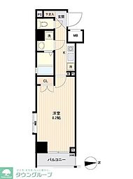 OrchidResidence大泉学園 1Kの間取図画像