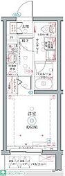 クレヴィスタ井荻 1Kの間取図画像