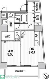 ROOTsHigashiNagasaki 1LDKの間取図画像