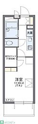 レオパレス新座サンハイツ 1Kの間取図画像