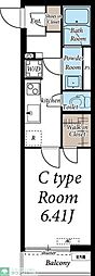 CASAM 1Kの間取図画像