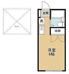 mia・casa高松 ワンルームの間取図画像
