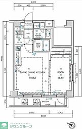 レヴィーガ練馬春日町駅前 1Kの間取図画像