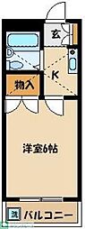 間取図画像 1K