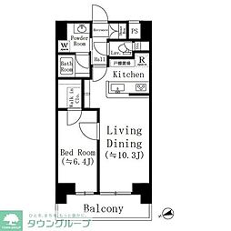 ＥＮＹＡ 5階1LDKの間取り