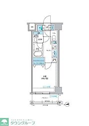 フレンシア ノイエ 成増 1階1Kの間取り