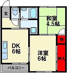 田中アパート 2階