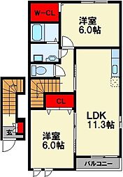 ブローテ松岡 A 2階