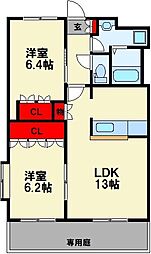 クリオコートラピエス 2階/-