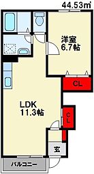クレストール川島 1階