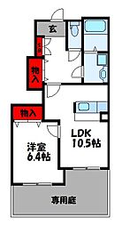 ジョイパレス桂川 1階/101