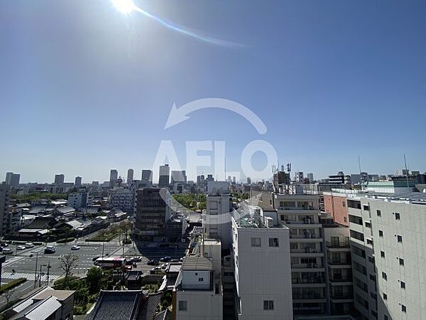 画像17:アウラ大阪上本町　眺望