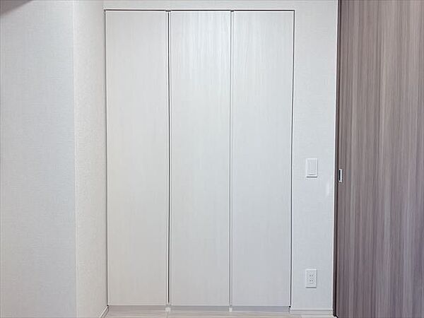 洋室収納：お部屋が片付く収納◎（2024年2月2日　撮影）