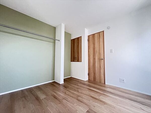 アクセントクロスがお部屋に個性をプラス。