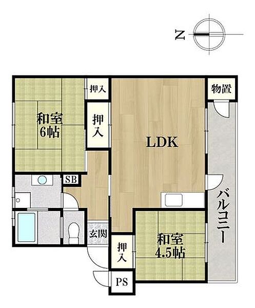 間取り：323000509977