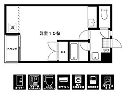 グリーンヴィラ上関B2 3階