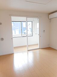 富山地方鉄道本線 越中荏原駅 徒歩11分の賃貸アパート 1階2LDKのリビング/ダイニング