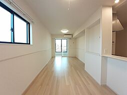 富山地方鉄道上滝線 小杉駅 徒歩2分の賃貸アパート 2階2LDKのリビング/ダイニング