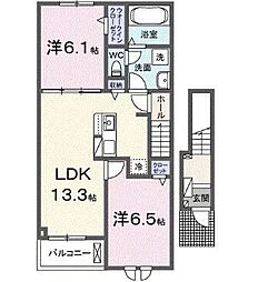 ベル　フルリールリノア 2階