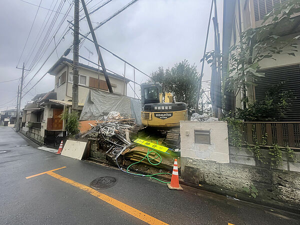 古家解体します